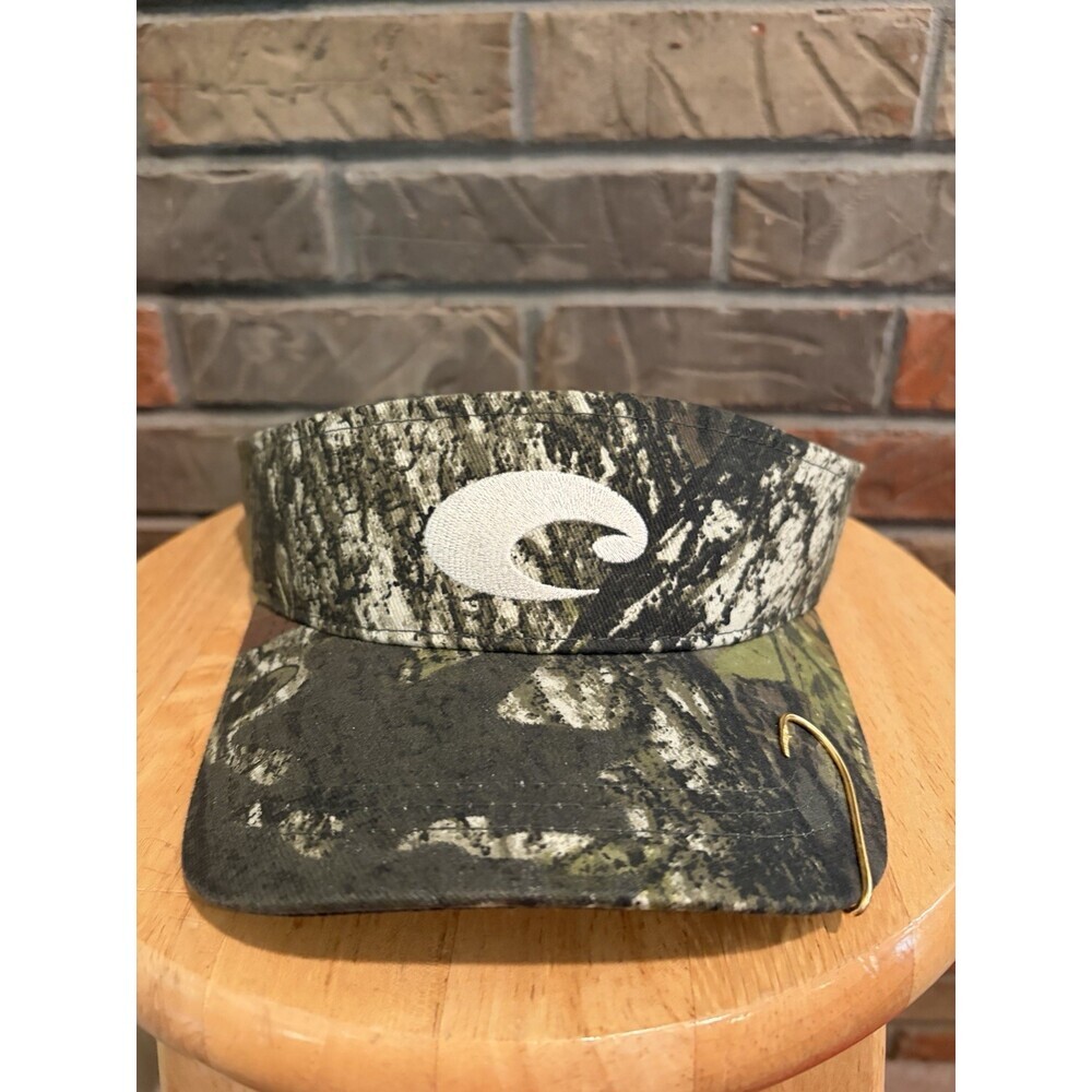 Costa Visor Size Adjustable Camoflauge With Fishing Hook
